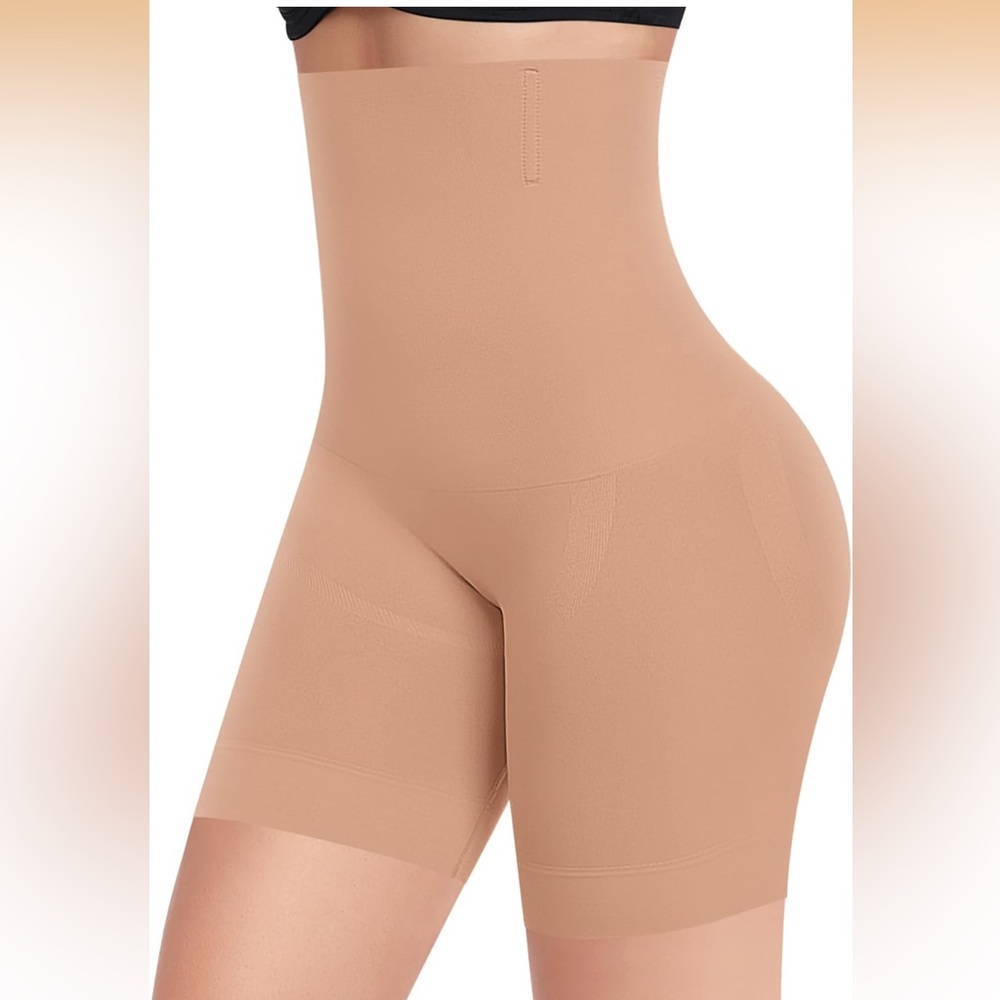 NWT Werena Nude Shapewear Shorts XL/XXL High Waisted Tummy Control Seamless